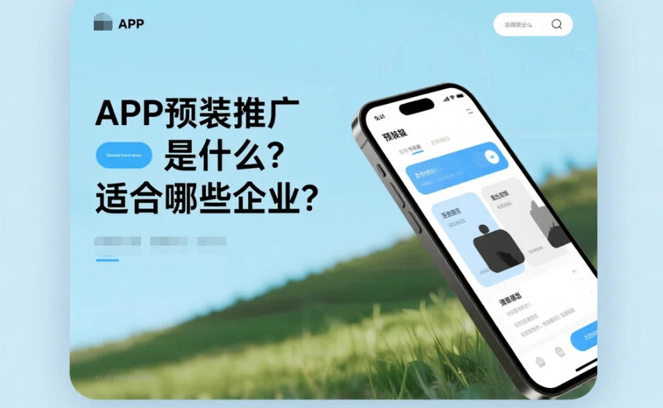 APP預(yù)裝推廣是什么,適合哪些企業(yè)?
