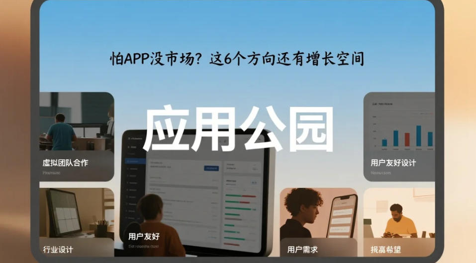 怕APP沒市場(chǎng),這6個(gè)方向還有增長(zhǎng)空間!