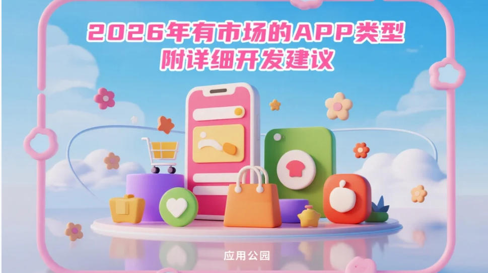 2026年有市場(chǎng)的APP類型,附詳細(xì)開發(fā)建議!